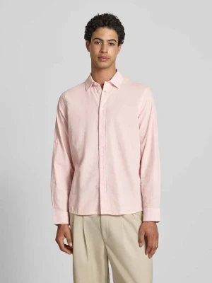koszula casualowa o kroju regular fit z kołnierzykiem typu kent model 'ABAN' Blend