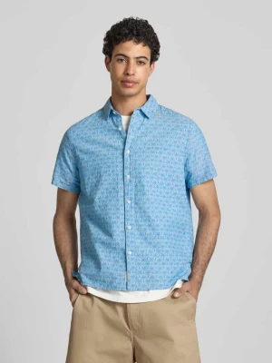 koszula casualowa o kroju regular fit z kołnierzykiem typu kent model 'ABAN' Blend