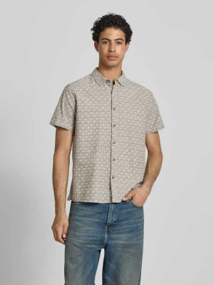 koszula casualowa o kroju regular fit z kołnierzykiem typu kent model 'ABAN' Blend