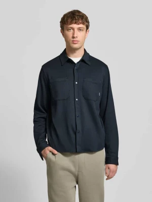 Koszula casualowa o kroju regular fit z kołnierzykiem typu kent Model 'ADRIAN' Blend