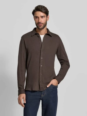 Koszula casualowa o kroju regular fit z kołnierzykiem typu kent model ‘ARKAN’ casual friday