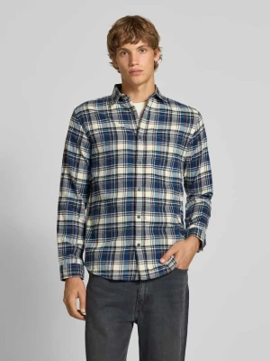 Koszula casualowa o kroju regular fit z kołnierzykiem typu kent model ‘JAMES’ jack & jones