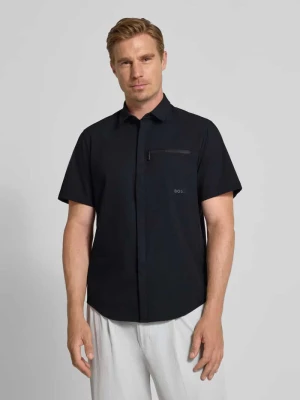 Koszula casualowa o kroju regular fit z kołnierzykiem typu kent model ‘URBAN’ BOSS Green