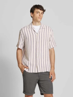 Koszula casualowa o kroju regular fit z kołnierzykiem typu resort model ‘COBA’ jack & jones
