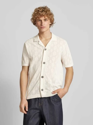 Koszula casualowa o kroju regular fit z kołnierzykiem typu resort model ‘KEN LIFE’ Only & Sons