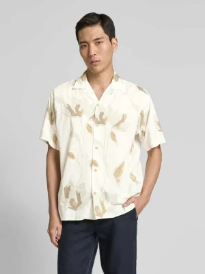 Koszula casualowa o kroju regular fit z kołnierzykiem typu resort model ‘PALERMO’ Jack & Jones Premium