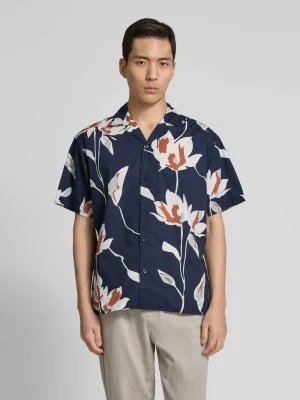 Koszula casualowa o kroju regular fit z kołnierzykiem typu resort model ‘PALERMO’ Jack & Jones Premium