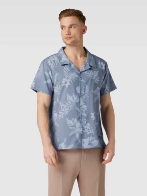 Koszula casualowa o kroju regular fit z kwiatowym nadrukiem model ‘Beach’ Boss