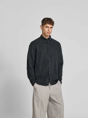 Koszula casualowa o kroju regular fit z lyocellu Filippa K Ciemnoniebieski