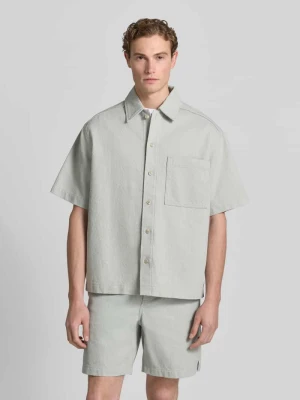 koszula casualowa o kroju regular fit z mieszanka bawełny model 'LAPOU' Boss Orange