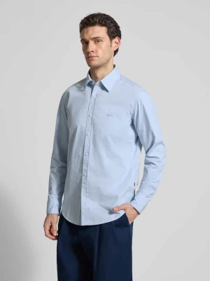Koszula casualowa o kroju regular fit z Mieszanka bawełny Model 'RELEGANT_6_M' Boss Jasnoniebieski