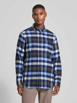 Koszula casualowa o kroju regular fit z mieszanki bawełny ekologicznej Christian Berg Men