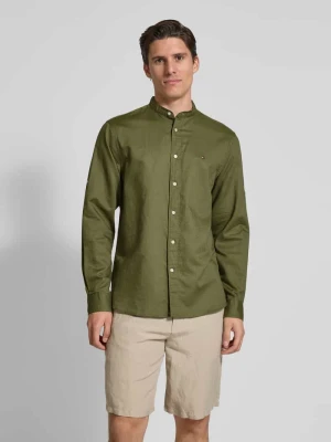 Koszula casualowa o kroju regular fit z mieszanki bawełny i lnu Tommy Hilfiger