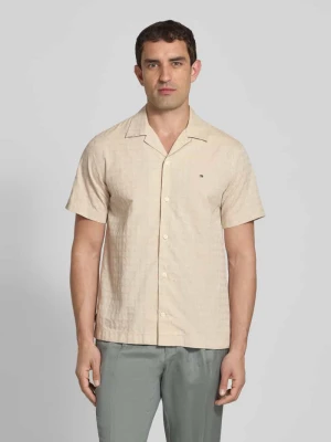 Koszula casualowa o kroju regular fit z mieszanki bawełny i lnu Tommy Hilfiger
