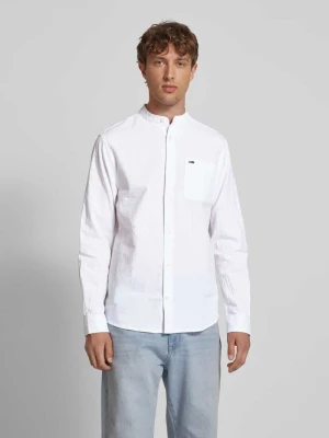 Koszula casualowa o kroju regular fit z mieszanki bawełny i lnu Tommy Jeans