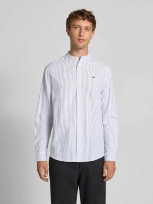 Koszula casualowa o kroju regular fit z mieszanki bawełny i lnu Tommy Jeans