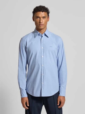 Koszula casualowa o kroju regular fit z mieszanki bawełny model ‘RELEGANT’ Boss Orange