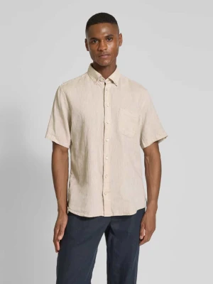 Koszula casualowa o kroju regular fit z mieszanki lnu i bawełny FYNCH-HATTON
