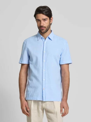 Koszula casualowa o kroju regular fit z mieszanki lnu i bawełny JOOP! JEANS