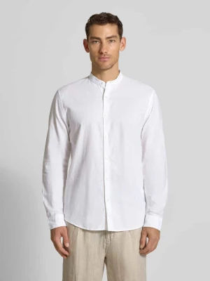 Koszula casualowa o kroju regular fit z mieszanki lnu i bawełny MCNEAL