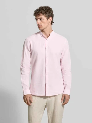 Koszula casualowa o kroju regular fit z mieszanki lnu i bawełny MCNEAL