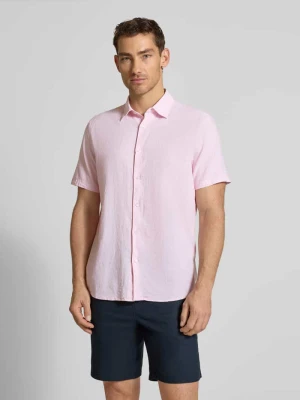 Koszula casualowa o kroju regular fit z mieszanki lnu i bawełny MCNEAL