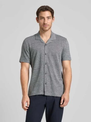 koszula casualowa o kroju regular fit z mieszanki lnu i bawełny model 'H-POWELL' Boss