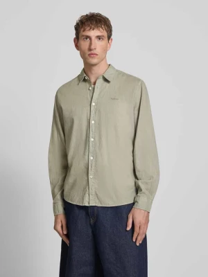 Koszula casualowa o kroju regular fit z mieszanki lnu i bawełny model 'PAYTON' Pepe Jeans