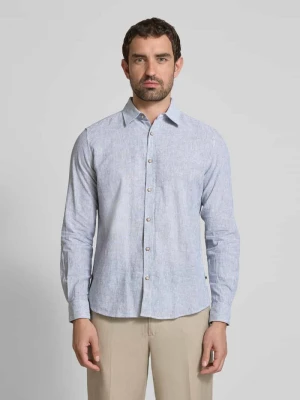 Koszula casualowa o kroju regular fit z mieszanki lnu i bawełny s.Oliver RED LABEL