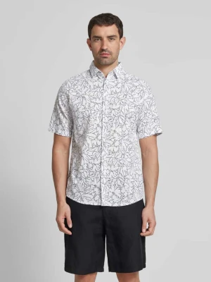 Koszula casualowa o kroju regular fit z mieszanki lnu i bawełny Tom Tailor