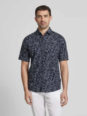 Koszula casualowa o kroju regular fit z mieszanki lnu i bawełny Tom Tailor