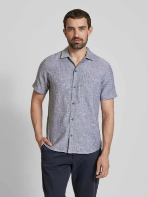 Koszula casualowa o kroju regular fit z mieszanki lnu i bawełny Tom Tailor