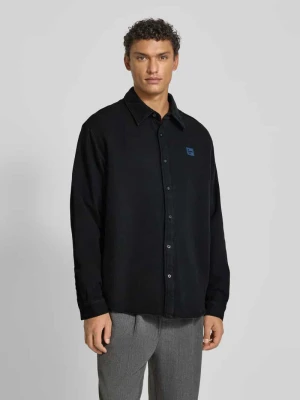 Koszula casualowa o kroju regular fit z naszywką z logo model ‘AFAZ’ American vintage