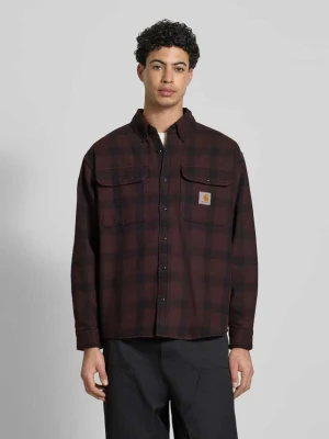 Koszula casualowa o kroju regular fit z naszywką z logo model ‘Edmands’ Carhartt Work In Progress