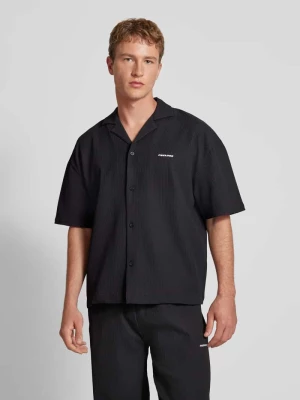 Koszula casualowa o kroju regular fit z plisami model ‘TROY’ Pegador