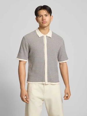 Koszula casualowa o kroju regular fit z rękawem o dł. 1/2 jack & jones