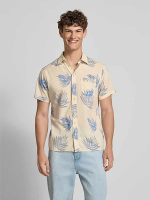 Koszula casualowa o kroju regular fit z rękawem o dł. 1/2 model ‘ALAN’ Blend