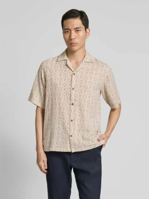 Koszula casualowa o kroju regular fit z rękawem o dł. 1/2 model ‘BLUVINCENT’ Jack & Jones Premium