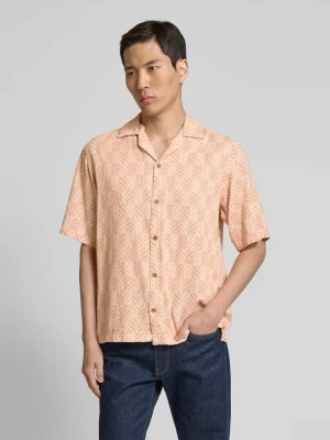 Koszula casualowa o kroju regular fit z rękawem o dł. 1/2 model ‘BLUVINCENT’ Jack & Jones Premium