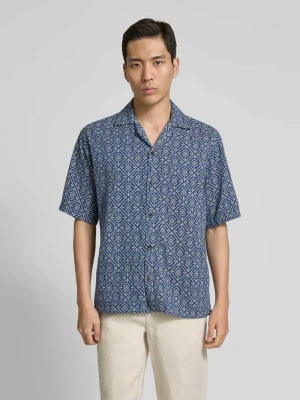 Koszula casualowa o kroju regular fit z rękawem o dł. 1/2 model ‘BLUVINCENT’ Jack & Jones Premium