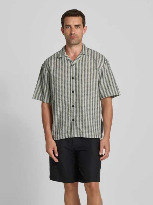 Koszula casualowa o kroju regular fit z rękawem o dł. 1/2 model ‘SAGA’ Edwin