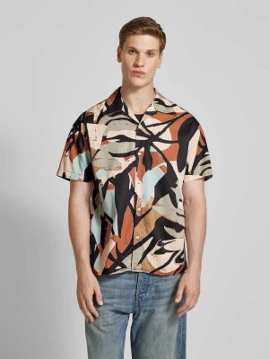 Koszula casualowa o kroju regular fit z rękawem o dł. 1/2 model ‘SEQUOIA’ jack & jones