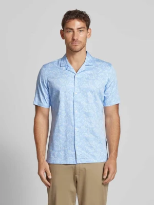 Koszula casualowa o kroju regular fit z rękawem o dł. 1/2 model ‘WALKER’ casual friday
