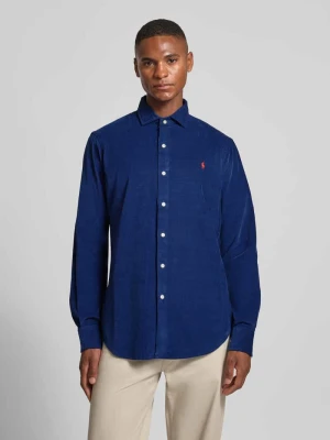 Koszula casualowa o kroju regular fit z wyhaftowanym logo model ‘CORDUROY’ Polo Ralph Lauren