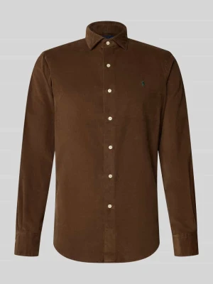 Koszula casualowa o kroju regular fit z wyhaftowanym logo model ‘CORDUROY’ Polo Ralph Lauren