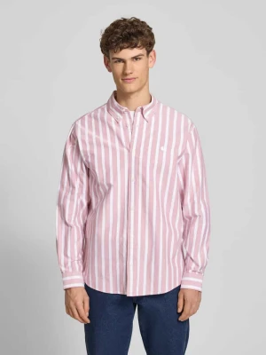 koszula casualowa o kroju regular fit z wyhaftowanym logo model 'Deven' Carhartt Work In Progress