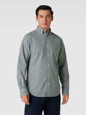 Koszula casualowa o kroju regular fit z wyhaftowanym logo model ‘POPLIN’ Gant