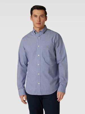 Koszula casualowa o kroju regular fit z wyhaftowanym logo model ‘POPLIN’ Gant
