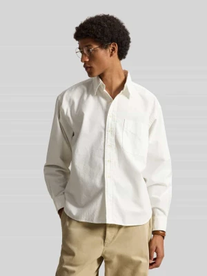 Koszula casualowa o kroju oversized z czystej bawełny Polo Ralph Lauren Biały