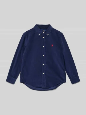 Koszula casualowa o kroju regular fit z wyhaftowanym logo Polo Ralph Lauren Teens